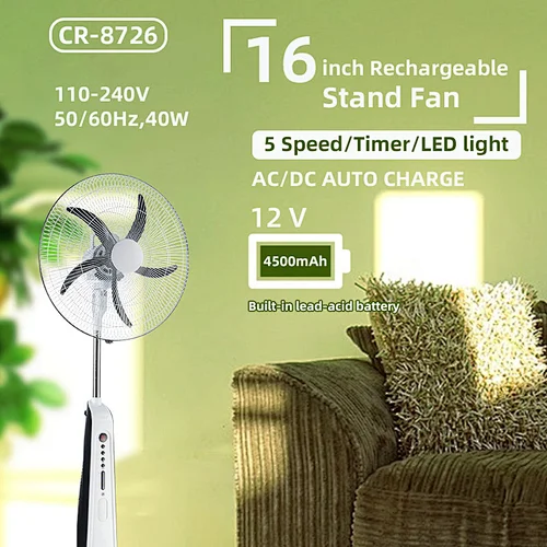 floor-standing fan